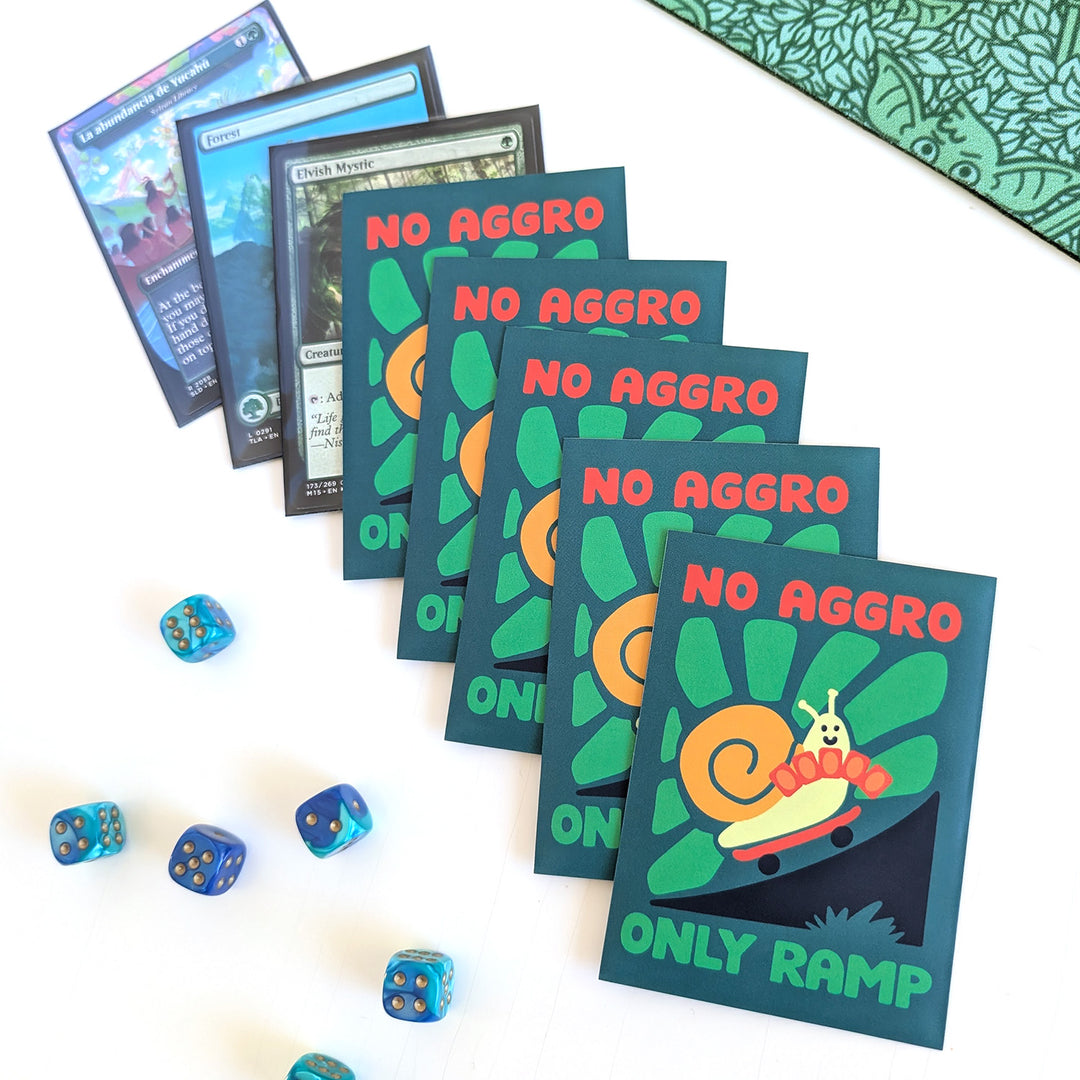 No Aggro Only Ramp Card Sleeves