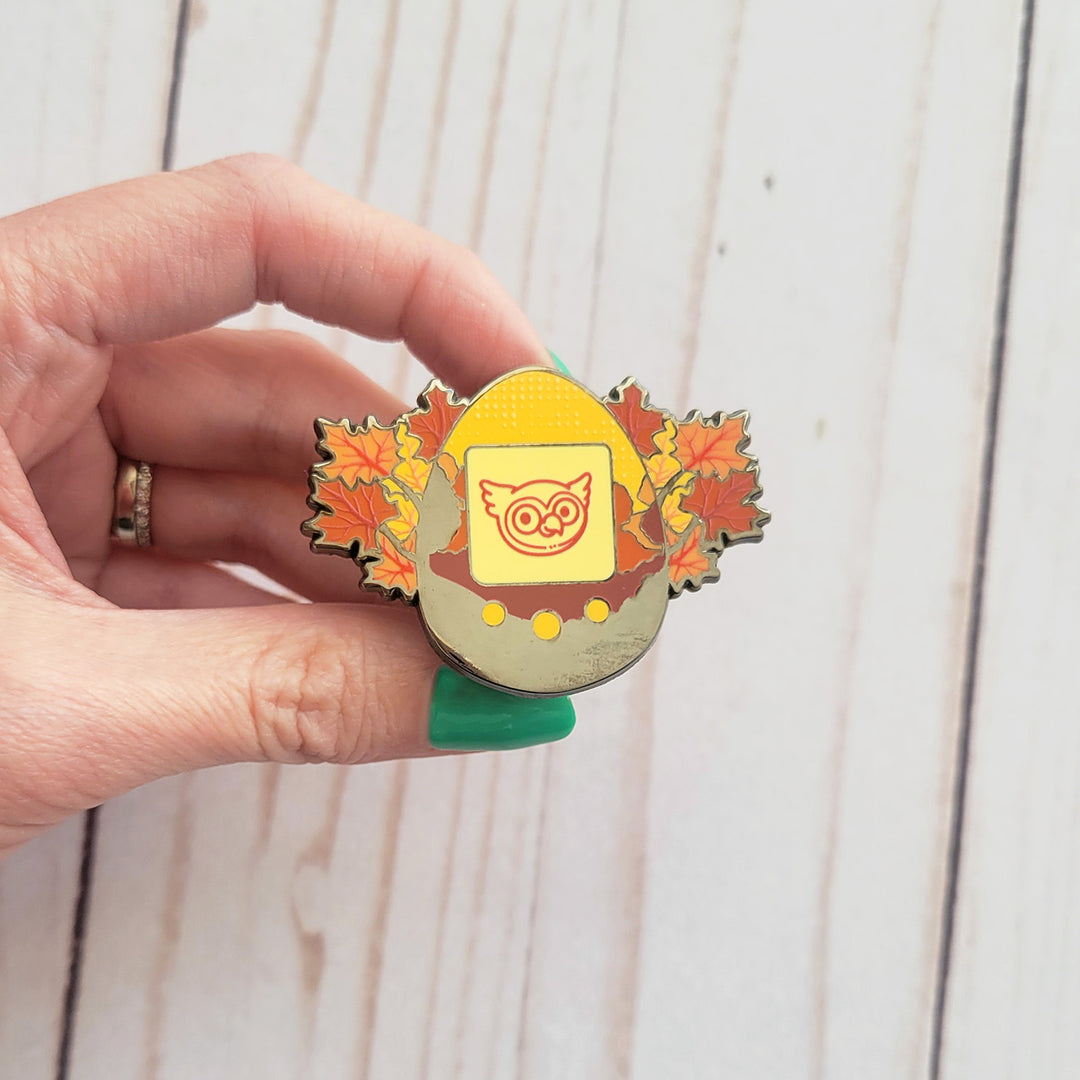 Seconds Sale! Owlbear Tamagotchi Pin