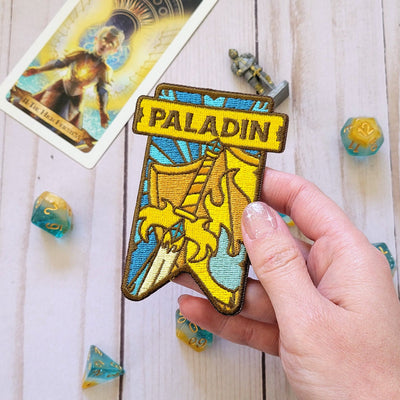 Seconds Sale! Paladin Banner Patch