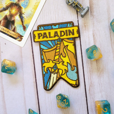 Seconds Sale! Paladin Banner Patch