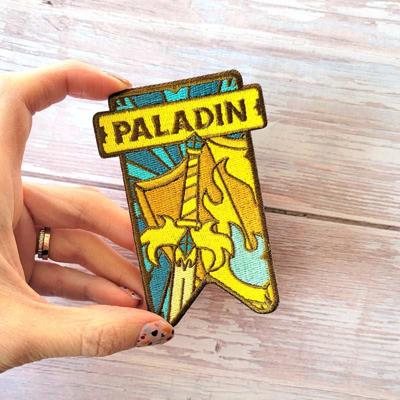 Seconds Sale! Paladin Banner Patch