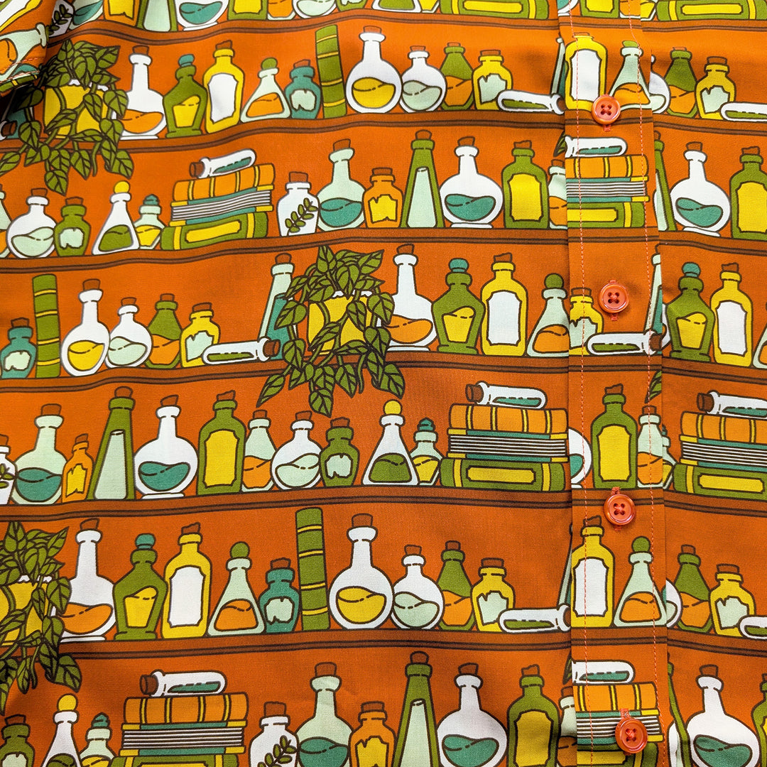 Potions Library Unisex Button Up