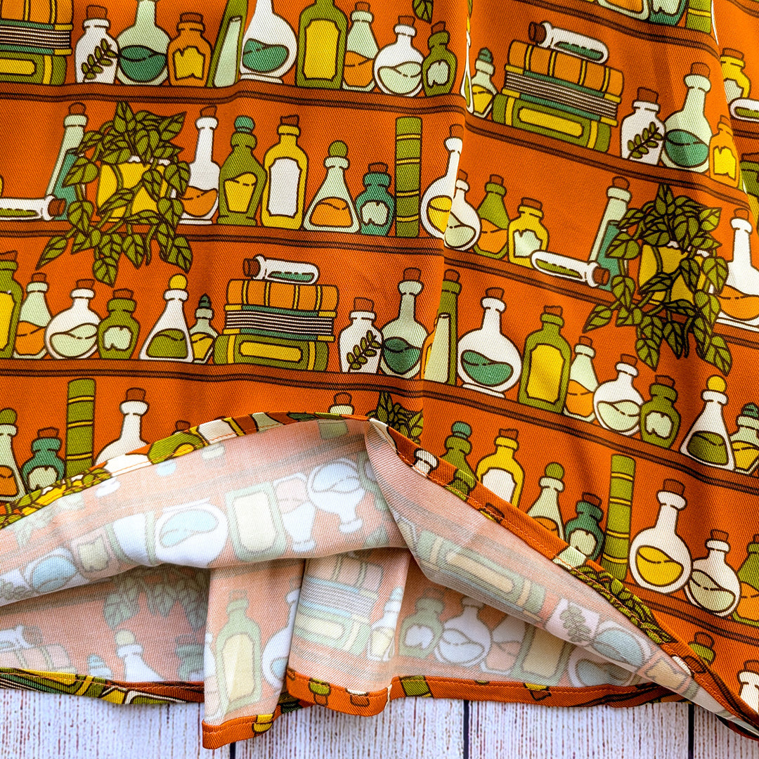 Potions Library Midi Skirt