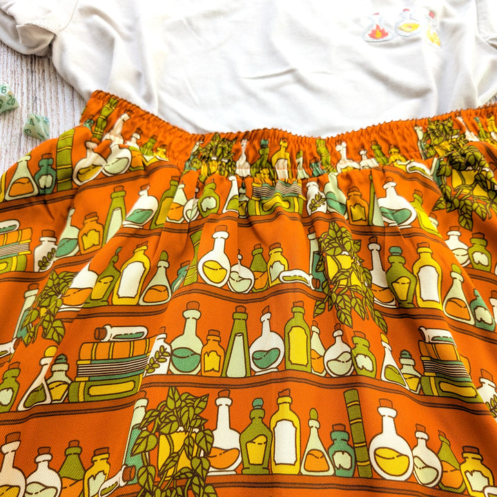 Potions Library Midi Skirt