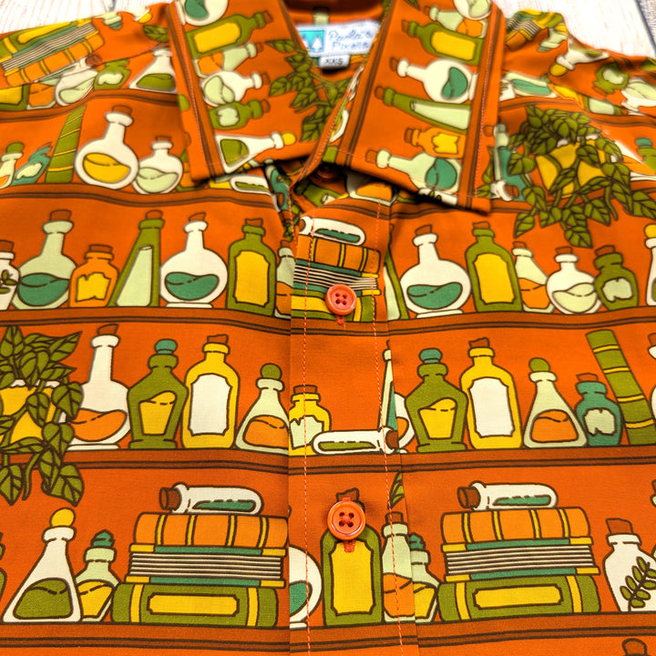 Potions Library Unisex Button Up