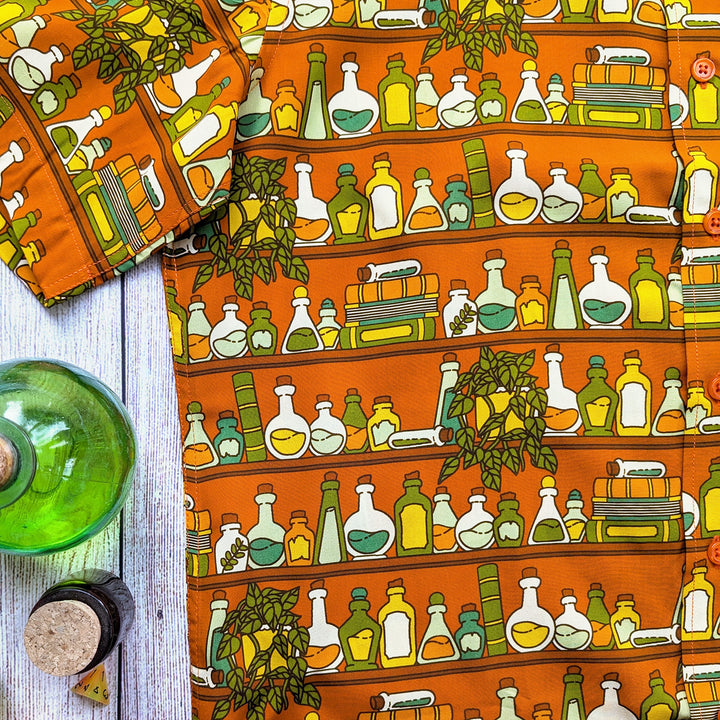 Potions Library Unisex Button Up