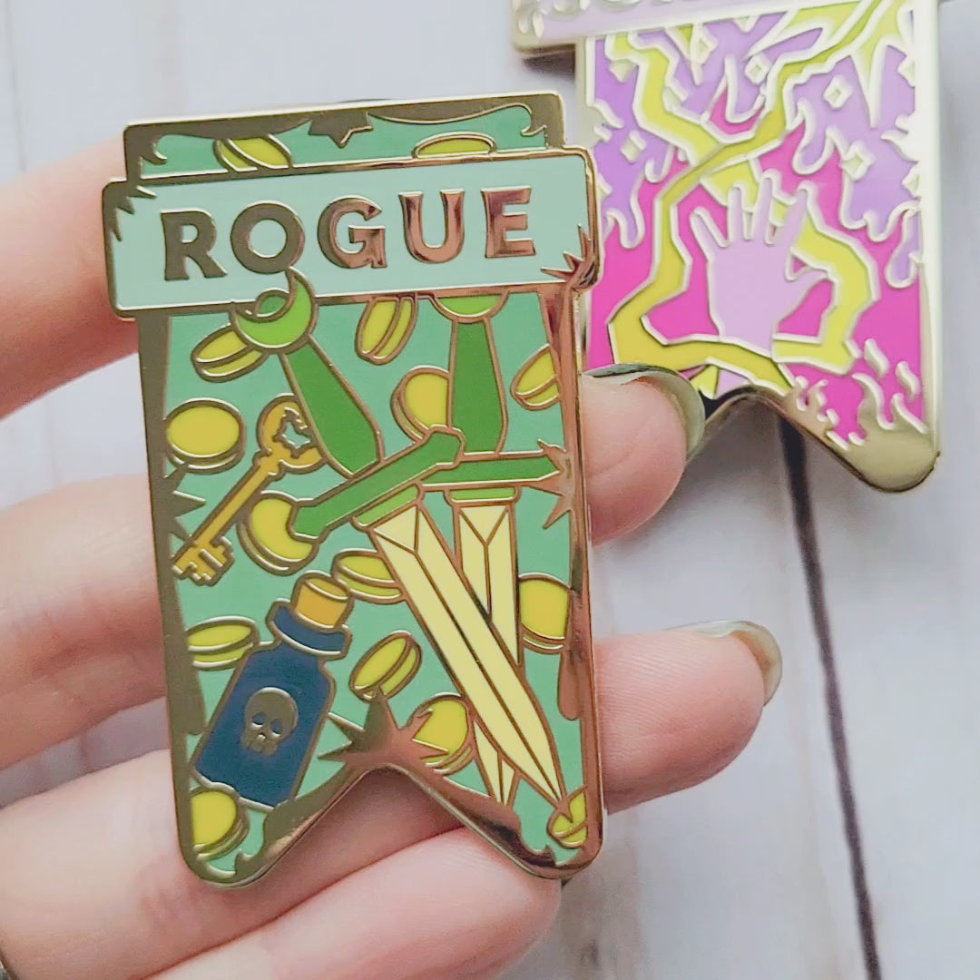 Rogue Banner Enamel Pin