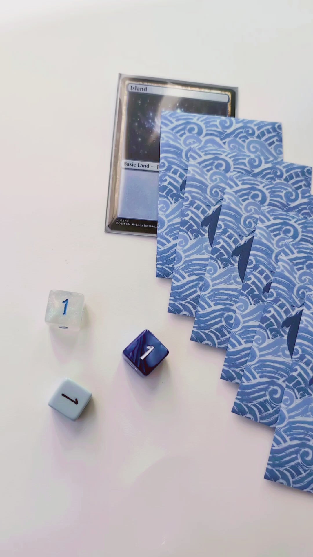 Blue Water Tribe Card Sleeves