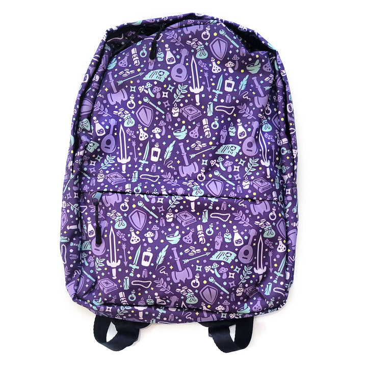 Purple Dungeon Academia Backpack