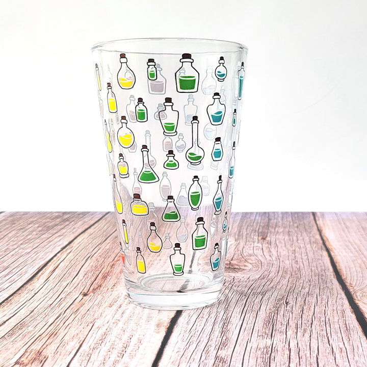 Rainbow Potions Pint Glass