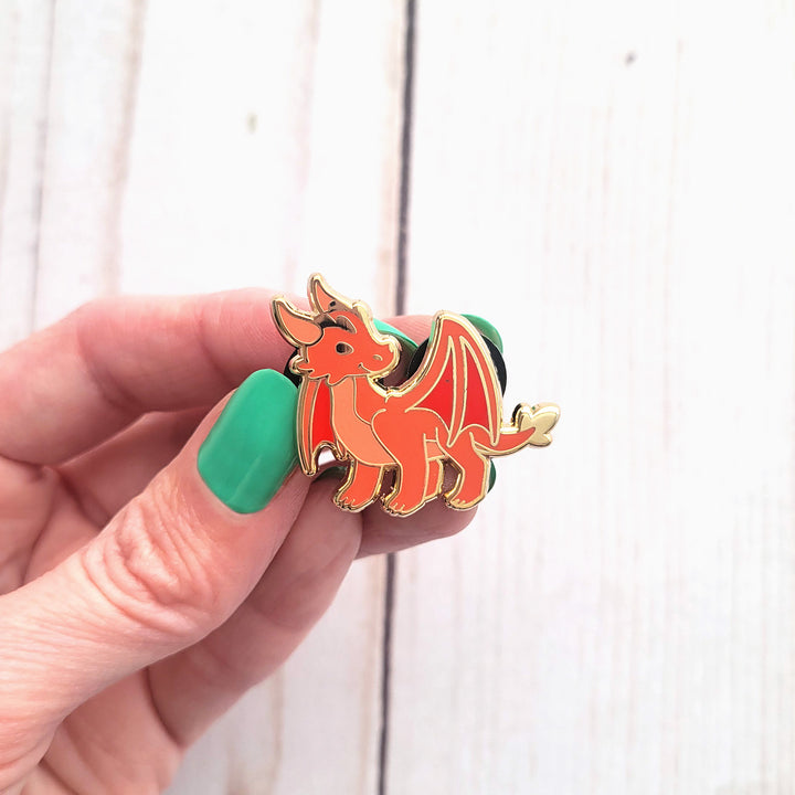 Seconds Sale! Red Dragon Mini Pin