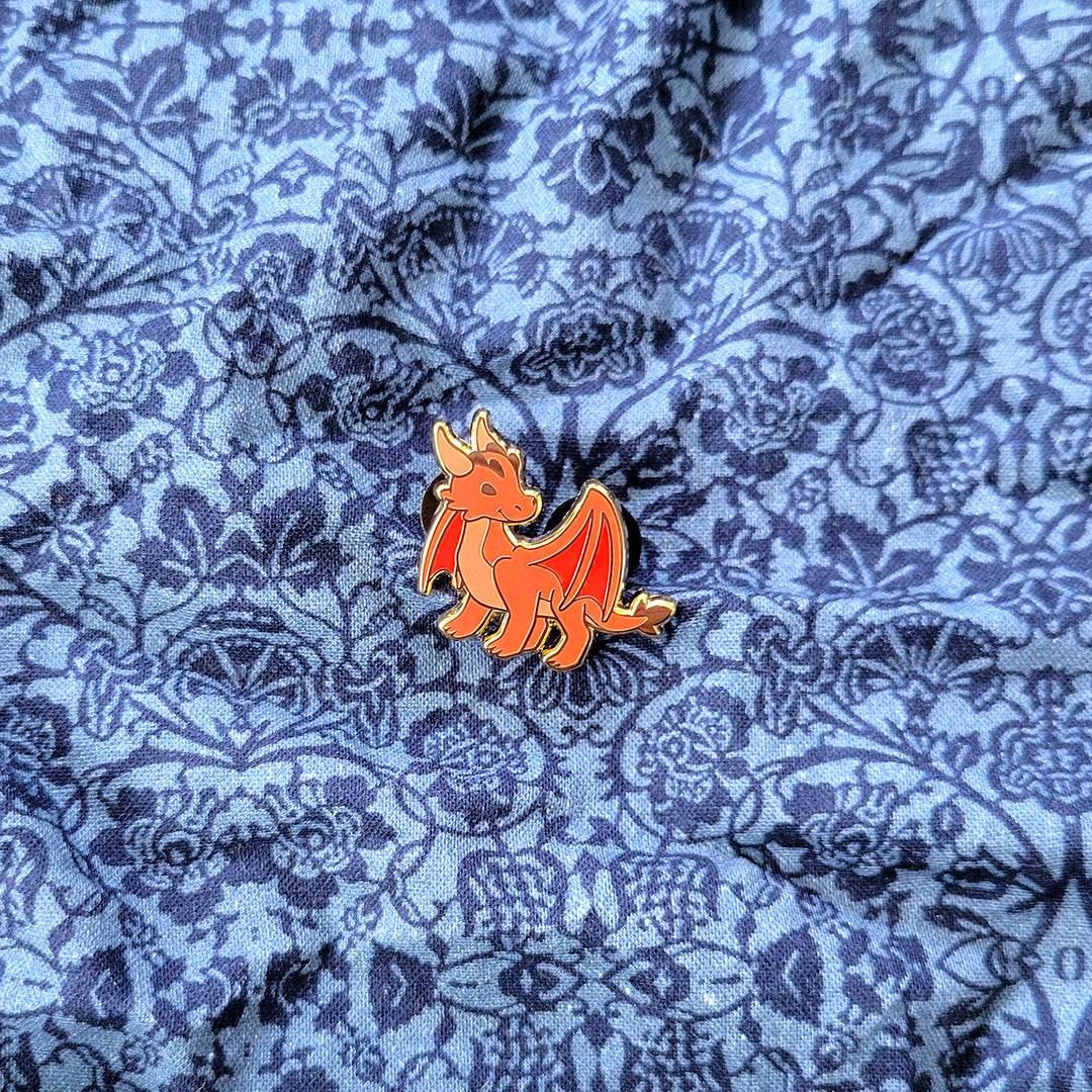 Red Dragon Mini Pin
