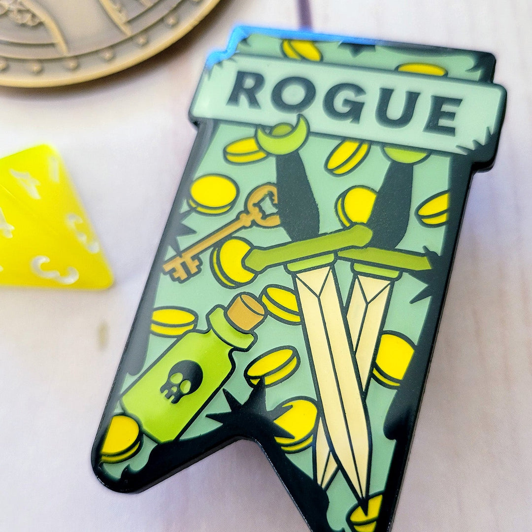 Seconds Sale! Rogue Banner Enamel Pin