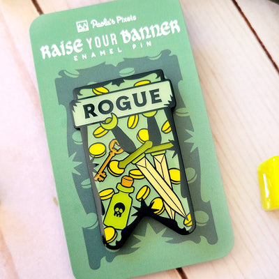 Rogue Banner Enamel Pin