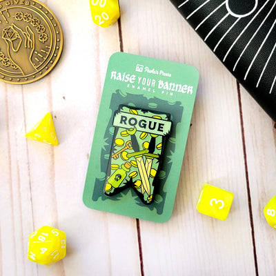 Seconds Sale! Rogue Banner Enamel Pin