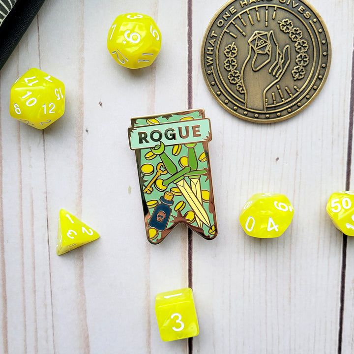 Rogue Banner Enamel Pin