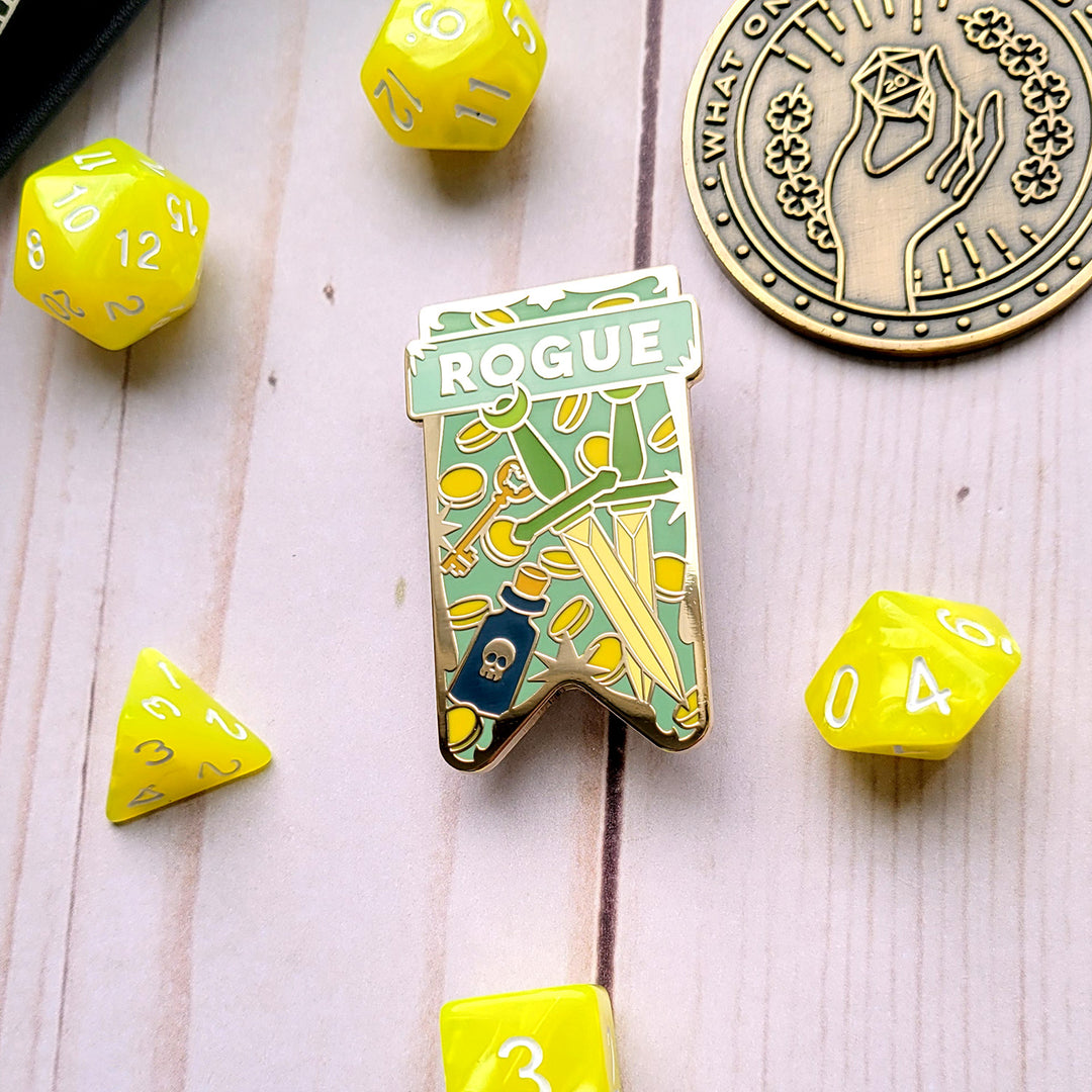 Rogue Banner Enamel Pin