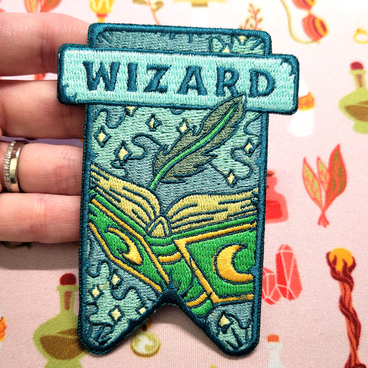 Seconds Sale! Wizard Banner Patch