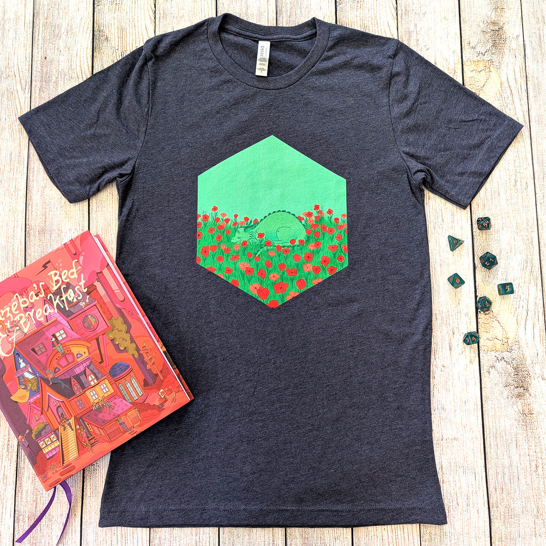 Sleeping Dragon d20 Shirt