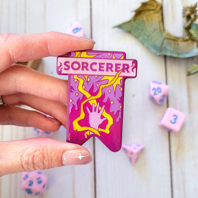 Sorcerer Banner Enamel Pin