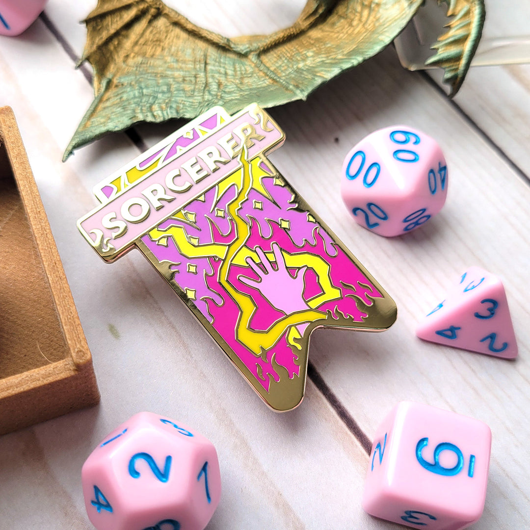 Sorcerer Banner Enamel Pin