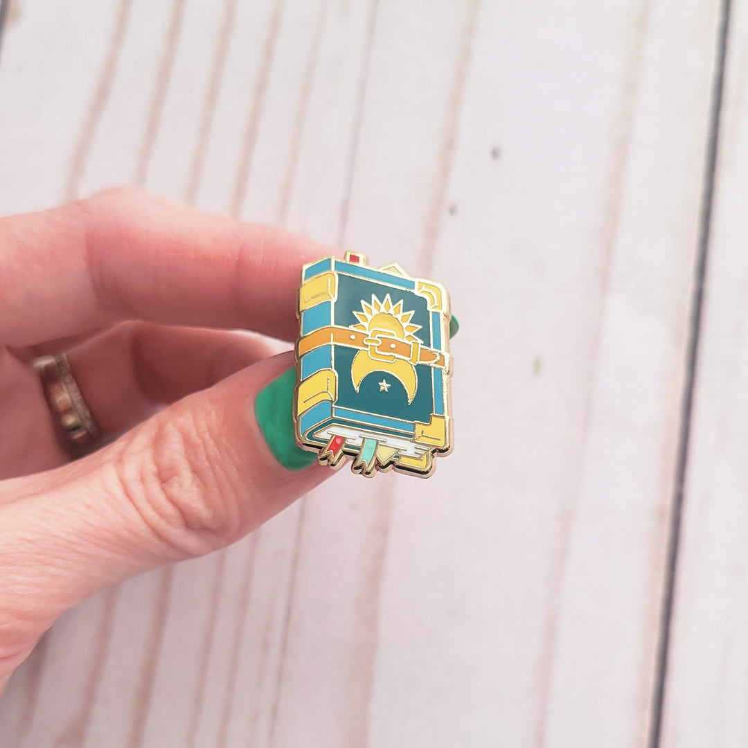 Seconds Sale! Spellbook Mini Pin