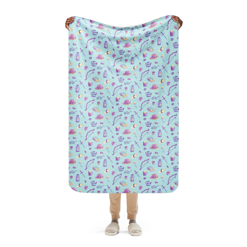 Feywild Sherpa blanket