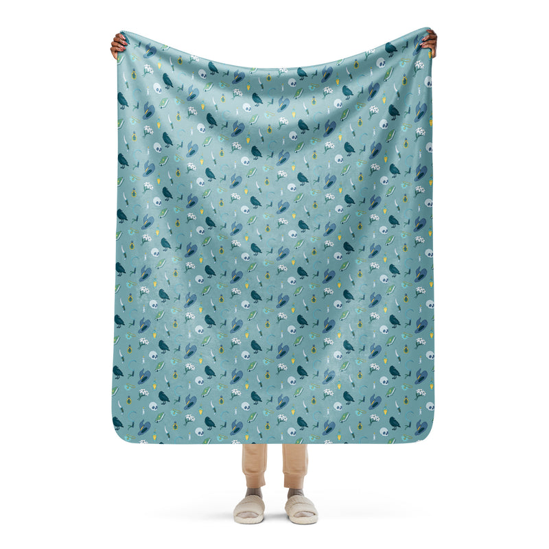Necromancer Sherpa blanket