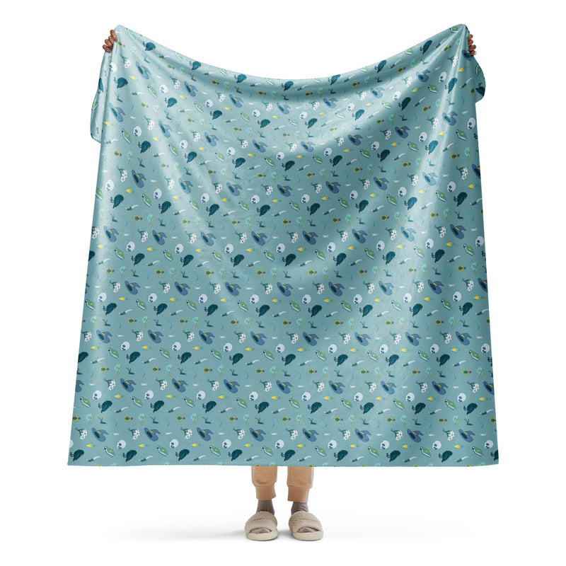 Necromancer Sherpa blanket