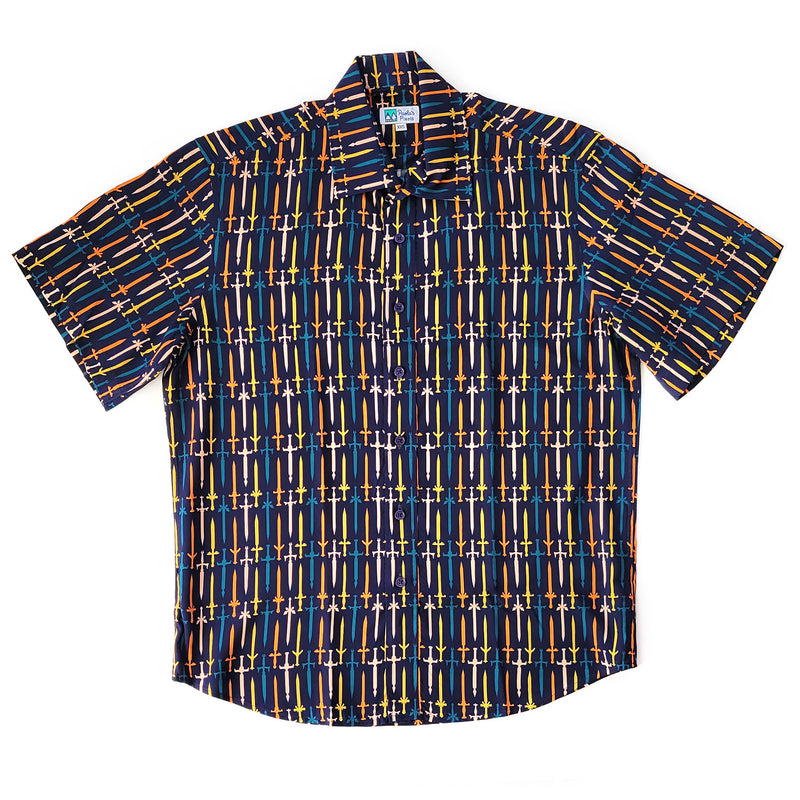 Swords Unisex Button Up
