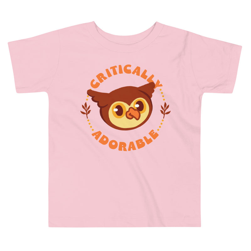 Critically Adorable Owlbear Toddler Shirt - Geeky merchandise for people who play D&D - Merch to wear and cute accessories and stationery Paola&