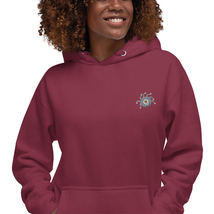 One Eyed Monster Embroidered Hoodie