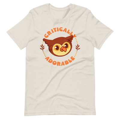 Critically Adorable Owlbear Shirt - Geeky merchandise for people who play D&D - Merch to wear and cute accessories and stationery Paola's Pixels
