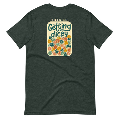 This Is Getting Dicey Shirt With Back Print