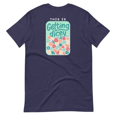 This Is Getting Dicey Shirt With Back Print
