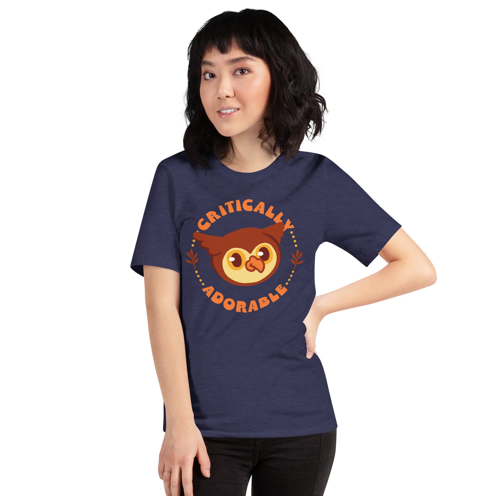 Critically Adorable Owlbear Shirt - Geeky merchandise for people who play D&D - Merch to wear and cute accessories and stationery Paola's Pixels