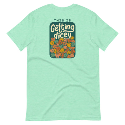 This Is Getting Dicey Shirt With Back Print