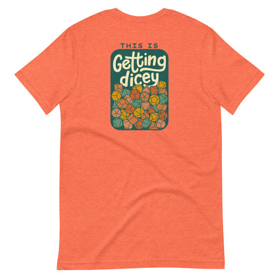 This Is Getting Dicey Shirt With Back Print