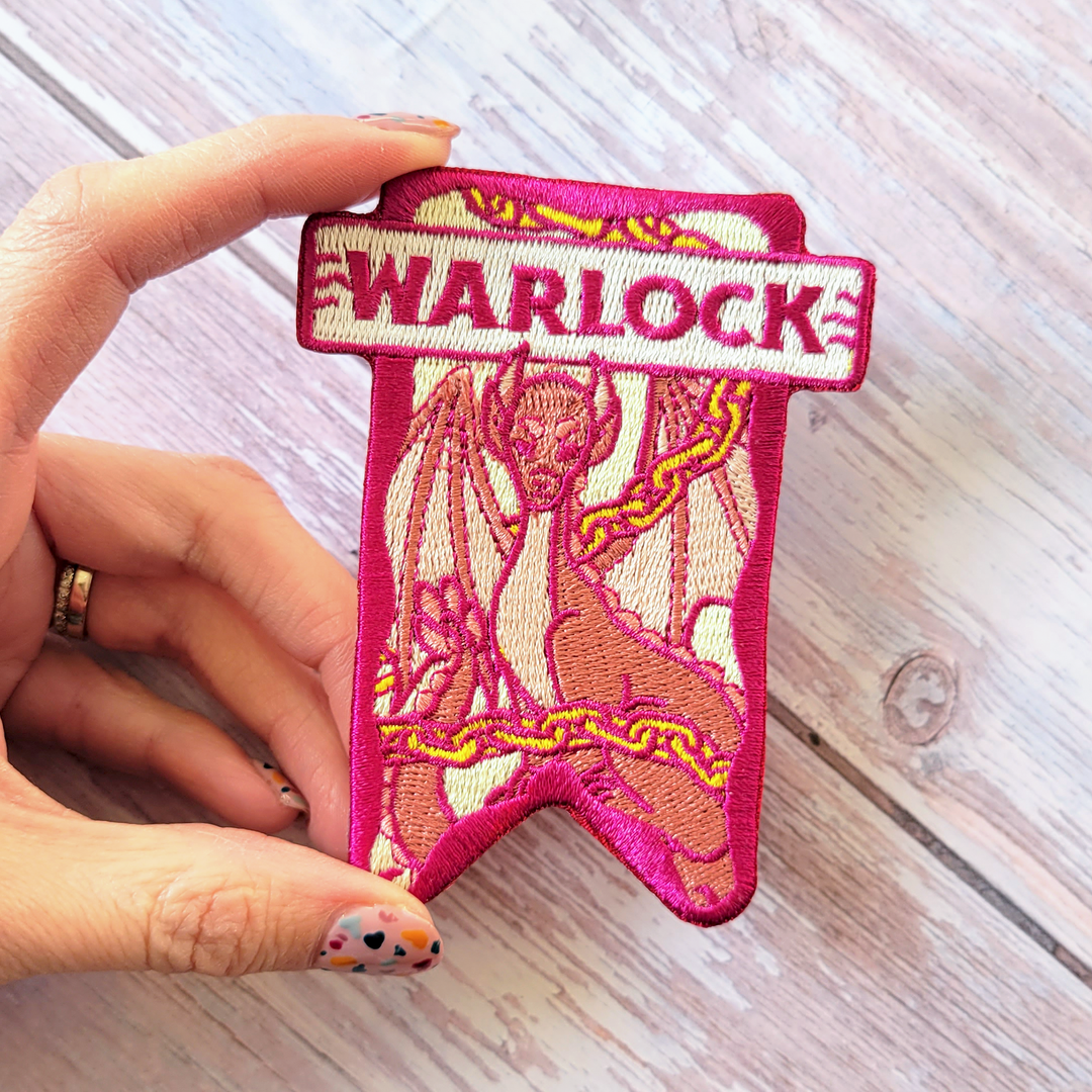Seconds Sale! Warlock Banner Patch