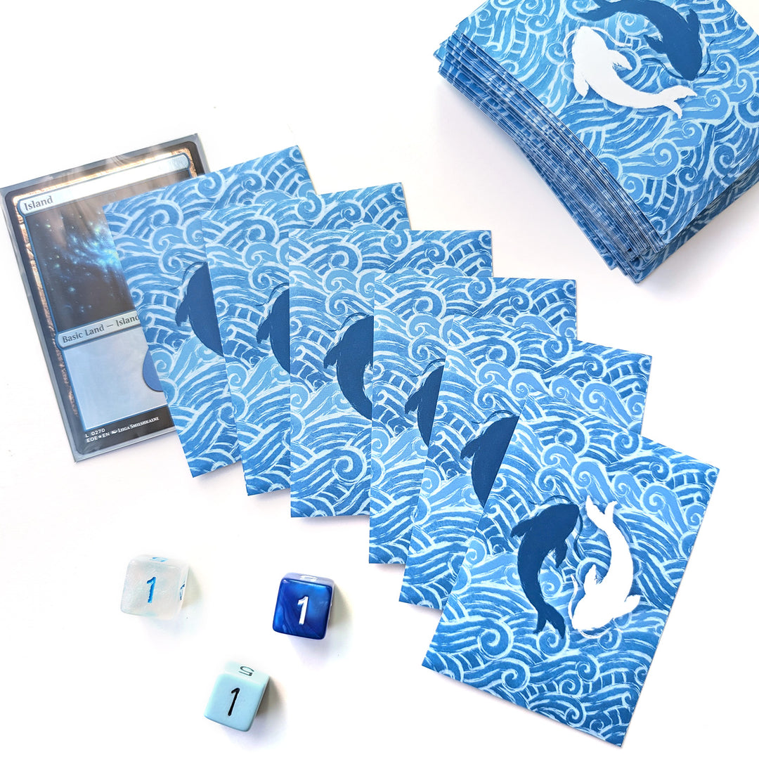 Blue Water Tribe Card Sleeves
