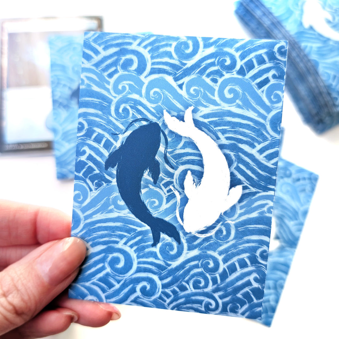 Blue Water Tribe Card Sleeves