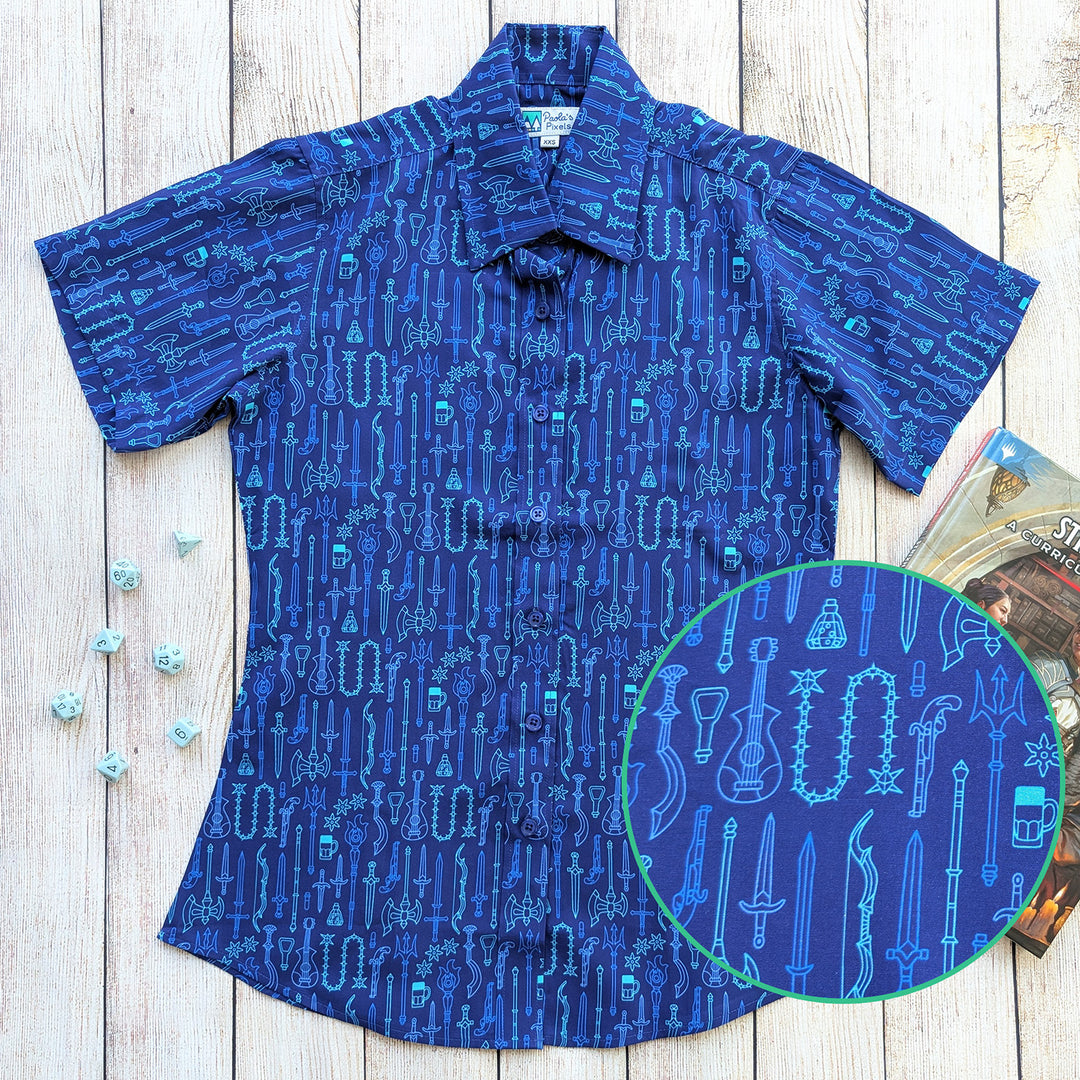 Damage Dealer Women's Button Up