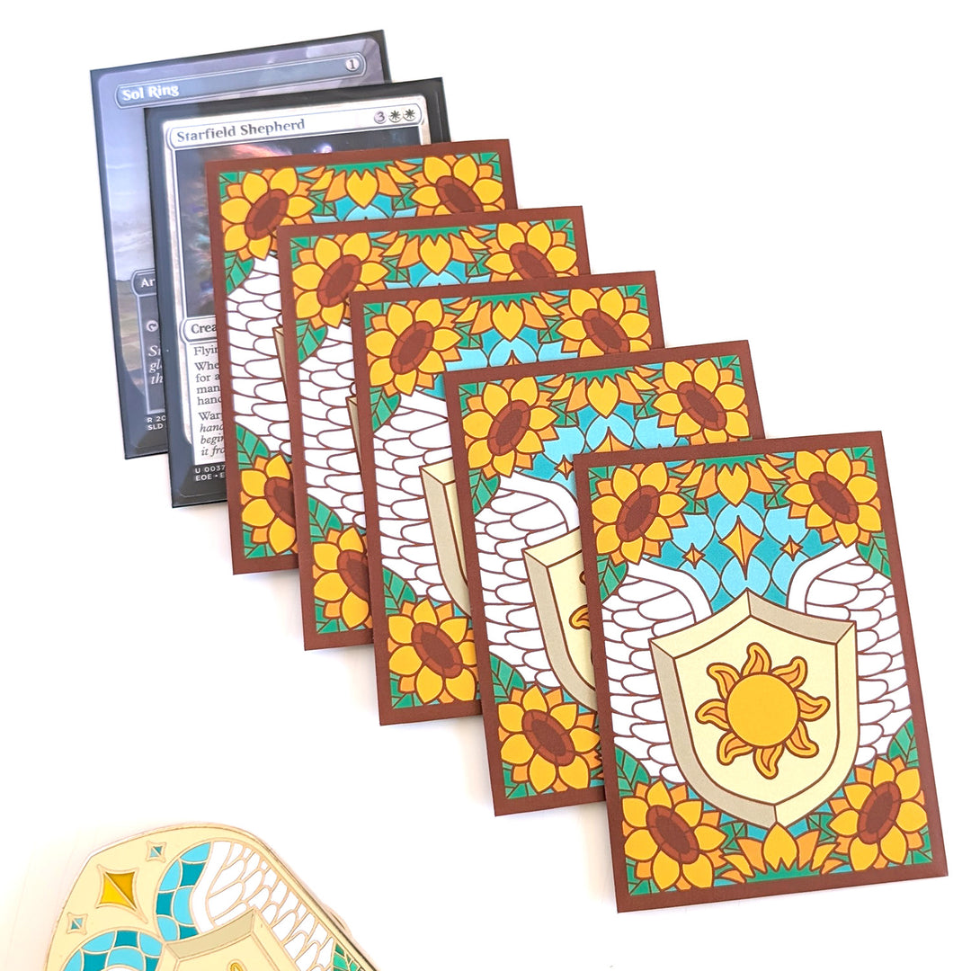 Sunflower Card Sleeves