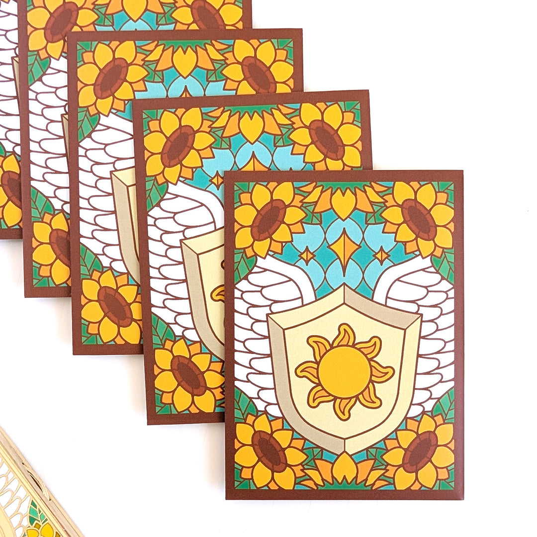 Sunflower Card Sleeves