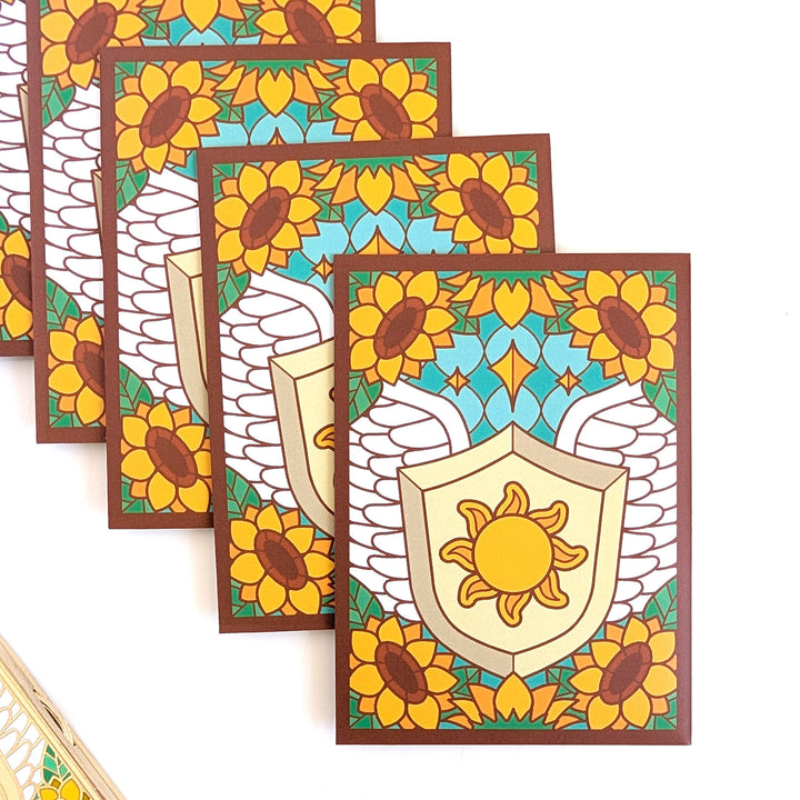 Sunflower Card Sleeves