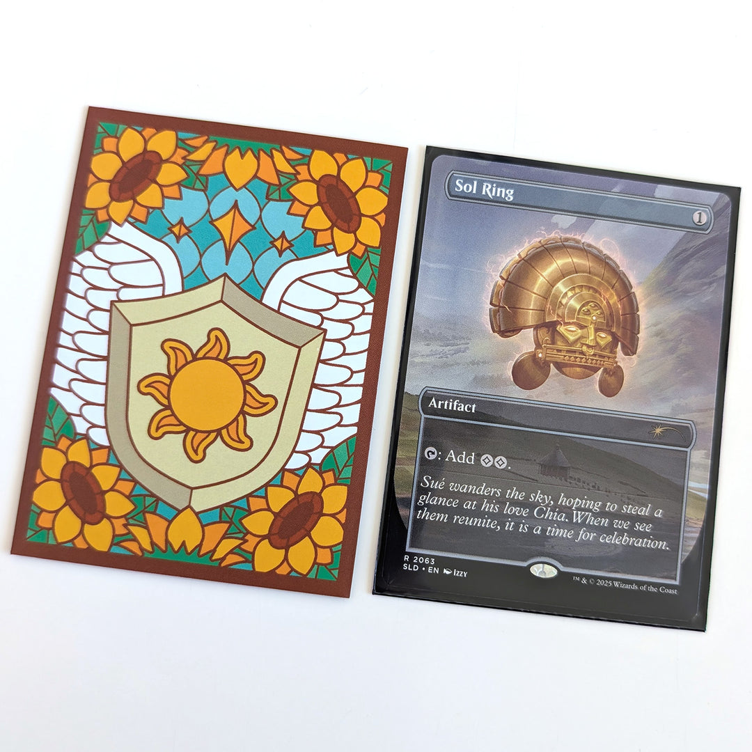 Sunflower Card Sleeves