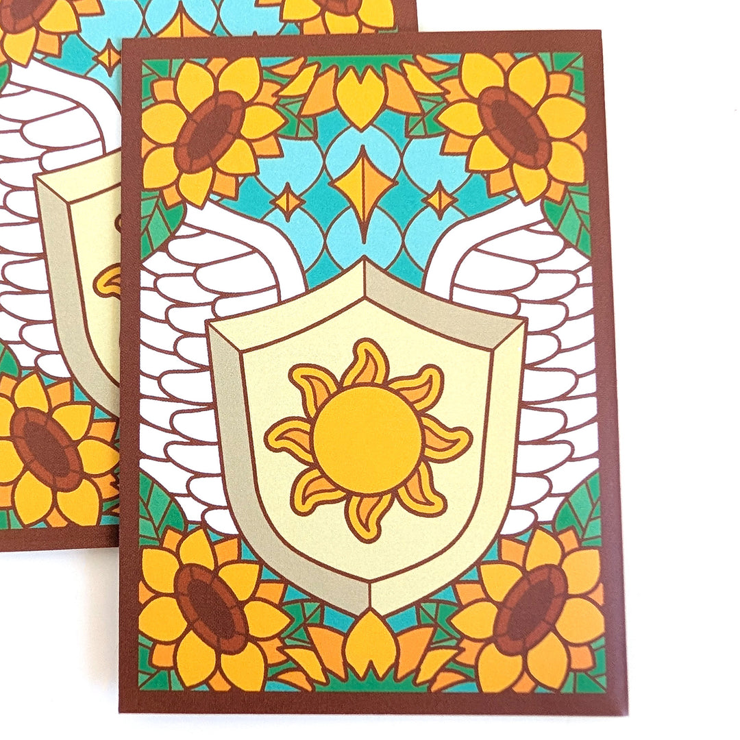 Sunflower Card Sleeves