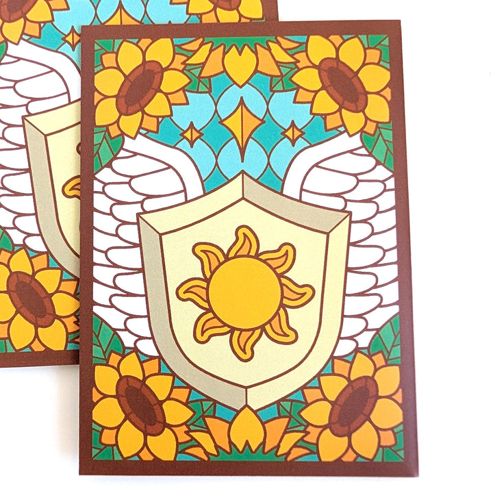Sunflower Card Sleeves