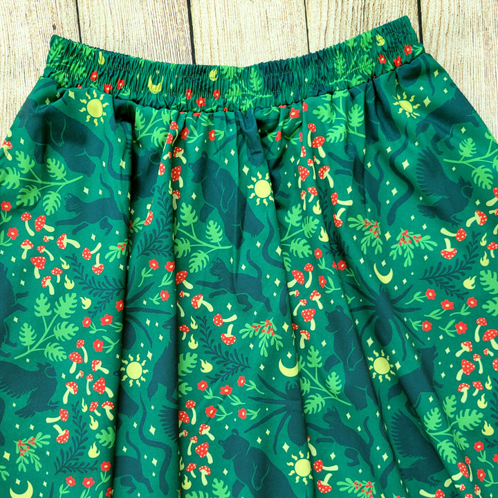 Druid Wild Shape Midi Skirt
