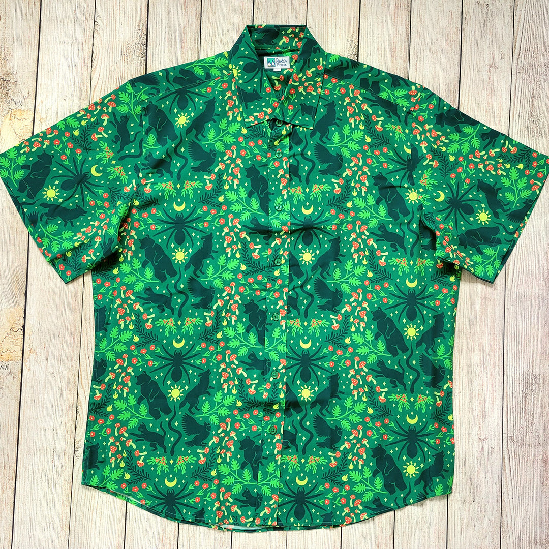 Wild Shape Druid Unisex Button Up